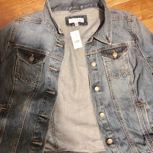 Ann Taylor LOFT Retro Denim Jean Jacket